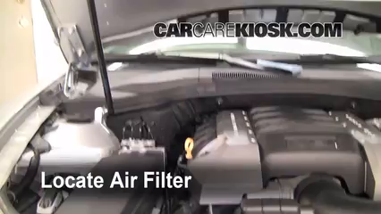 2010 Chevrolet Camaro SS 6.2L V8 Filtro de aire (interior) Control